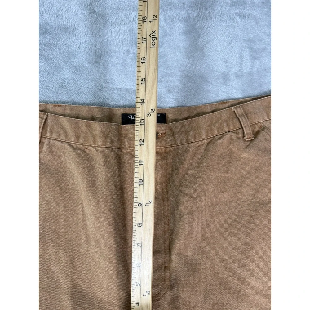 Walls FR Pants Mens 44x26 Brown Flame Resistant Canvas Duck Carpenter Workwear